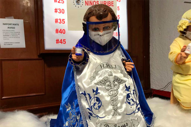 Niño doctor será la estrella en el Día de la Candelaria por pandemia