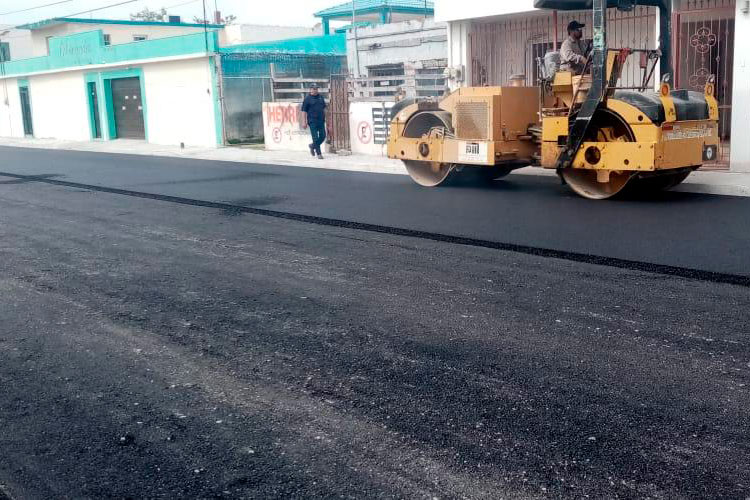 Registra avance de obra del 98 % en calle Fidencio Trejo