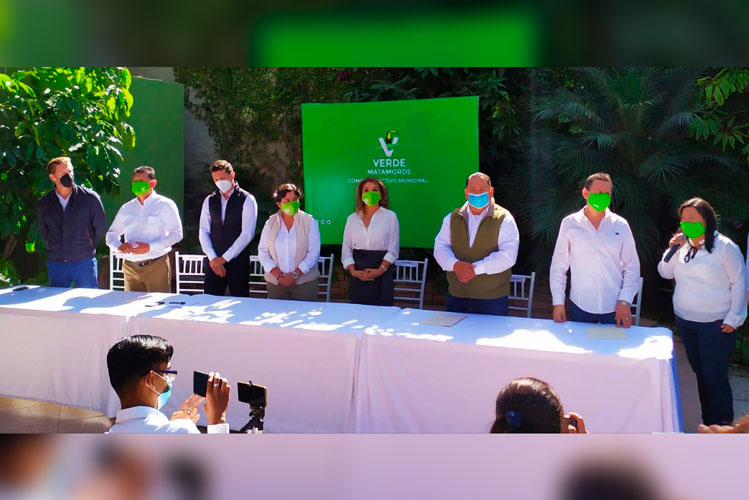 Recibe PVEM Cartas de intención en Matamoros
