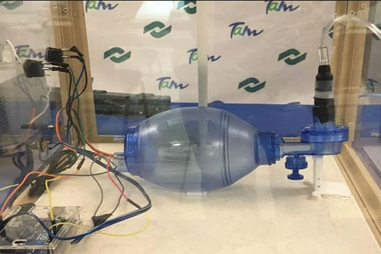 Conalep Reynosa crea ventilador mecánico para enfrentar Covid
