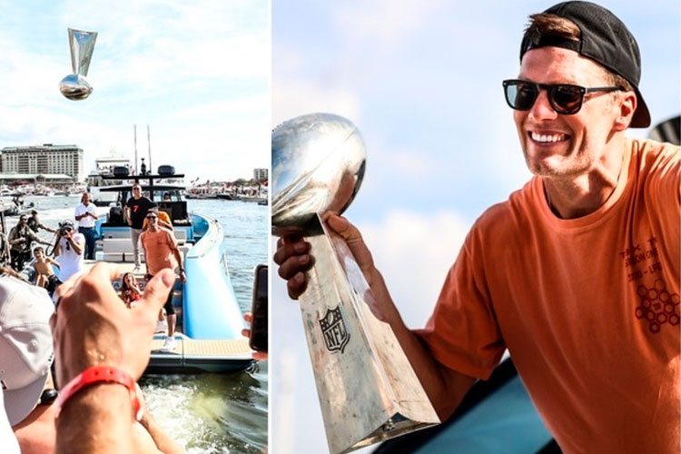 Exigen a Tom Brady disculparse por lanzar el trofeo Vince Lombadi