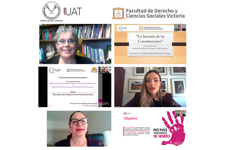 Analizan en panel universitario los derechos de la mujer en la constitución de Tamaulipas