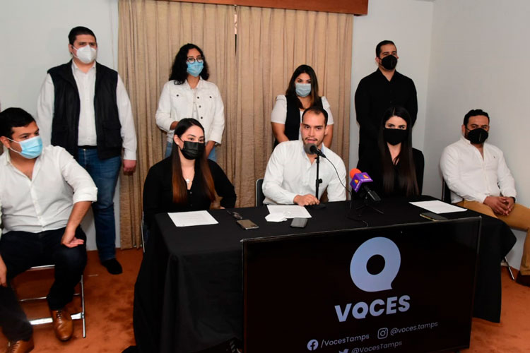 En “Voces” queremos contrapesos y reaccionen Gobiernos: Crespo