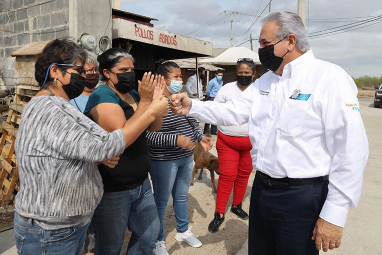 Entrega Sanmiguel repavimentación a los habitantes de El Campanario