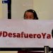 Protestan diputadas de Morena en informe de Gobernador