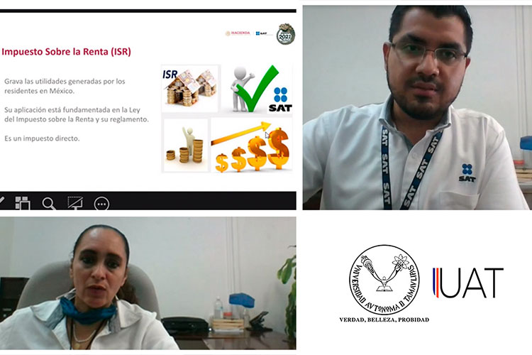 Imparte UAT a estudiantes temas de cultura fiscal y servicios al contribuyente