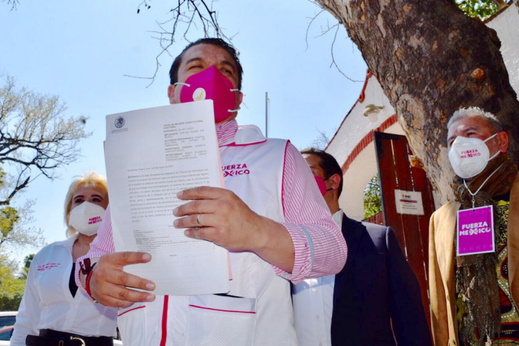 Solicita Fuerza x México a INE atraer elección en Tamaulipas