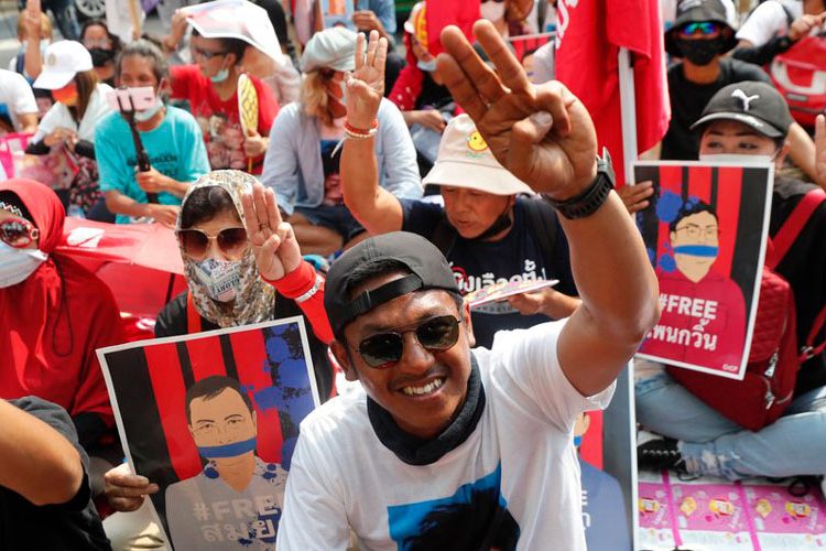 Tailandia acusa de sedición a más activistas