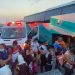 Cierran paso a Migrantes; aseguran 42 niños