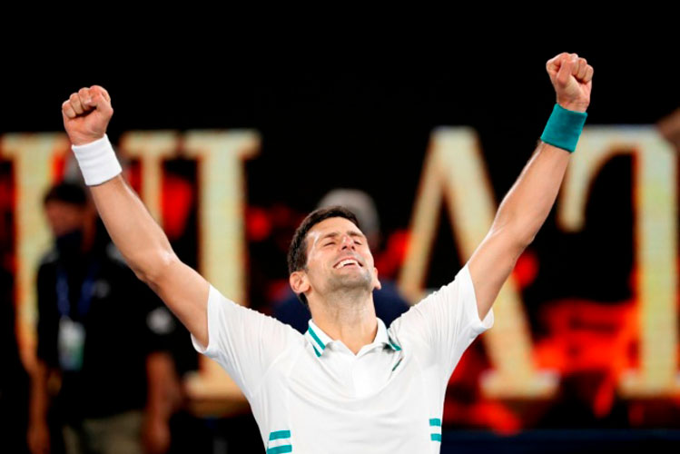 Djokovic hace historia en la cima de la clasificación de la ATP