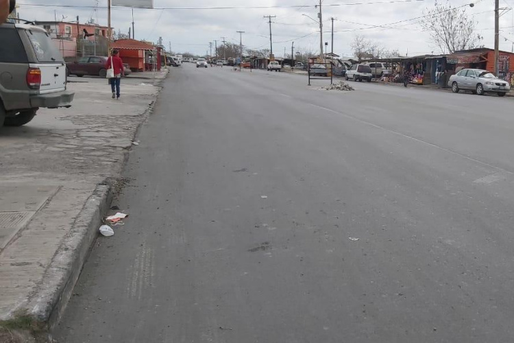Agradecen al Gobierno de Matamoros pavimentación en avenida Diego Rivera