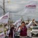 Mantienen protestas por imposiciones en Morena