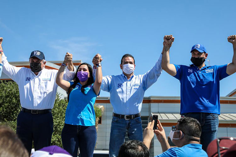 Caravana confirma que ganaremos: Rivas