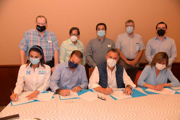 Reiteran Compromiso con la Seguridad candidatos del PAN en Tampico