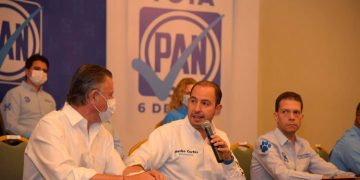 Morena y Olga Sosa se saben derrotados por eso atacan a Chucho Nader: Marko Cortés