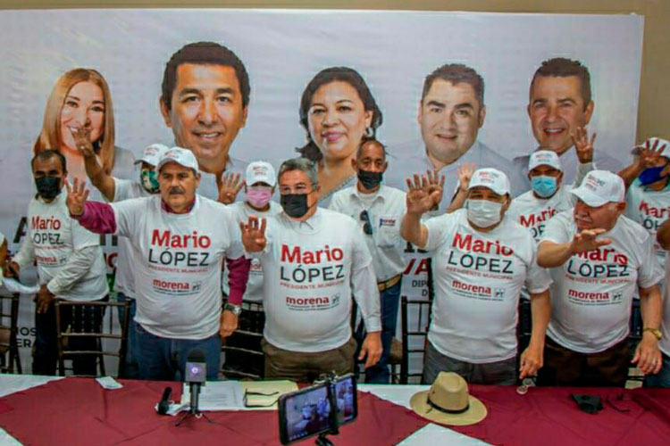 Líderes renuncian al PRI y se suman a Mario López “La Borrega”