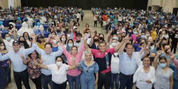 Suma apoyos Chuy Galván en Alfredo V. Bonfil