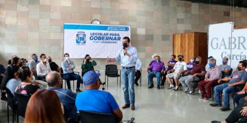 Reiteran comerciantes su voto por Rivas