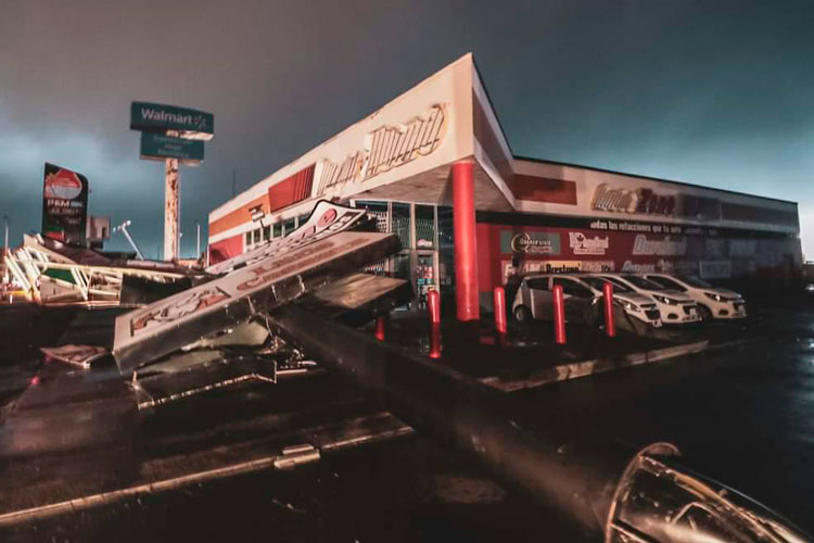 Inicia reconstrucción en Nuevo Laredo después de tromba