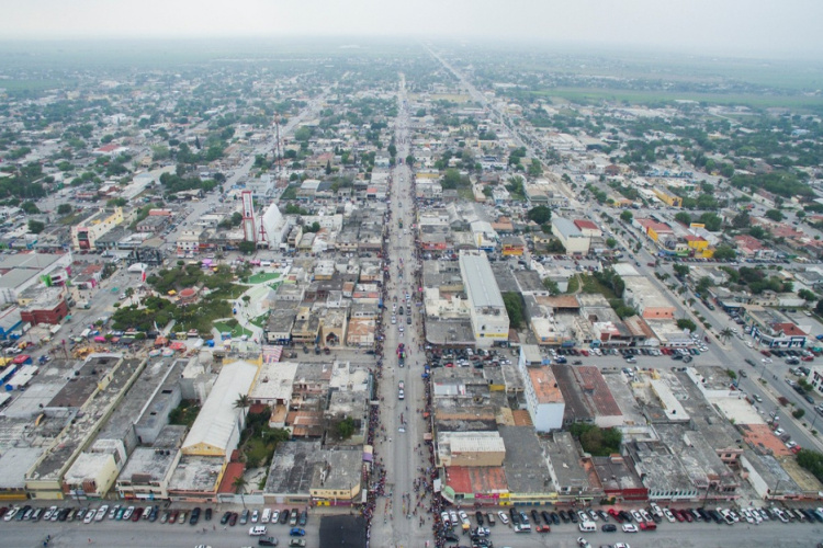 Piden cableado subterráneo para calles en Valle Hermoso