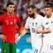 Cristiano y Benzema sellan boleto a octavos de Portugal y Francia