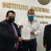 Entrega INE constancia de mayoría a Oscar Almaraz Smer