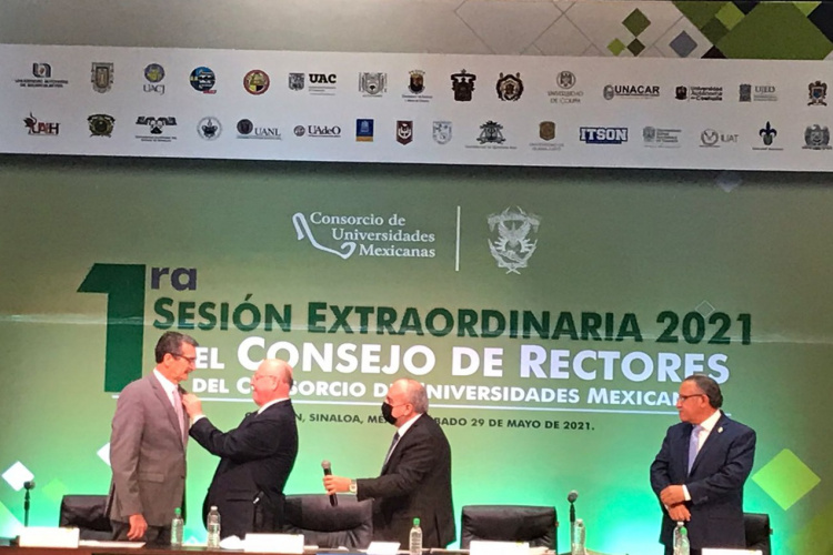Presidente Pepe Suárez Consorcio de Universidades Mexicanas