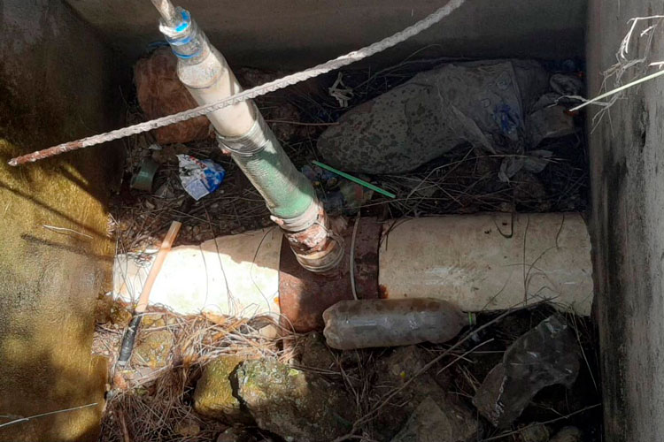 Clausura Comapa toma clandestina de agua