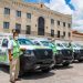 Entrega Mario López, 10 camionetas y equipos para fumigar