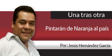 Una Tras Otra / Pintarán de Naranja al país