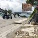 Ahora cuelgan mantas para exigir trabajos a COMAPA Victoria