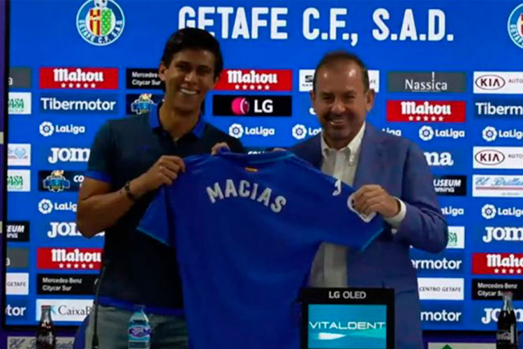 Getafe comprará a Macías con base a su rendimiento