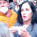 Policías agreden a Lía Limón y a Mauricio Tabe