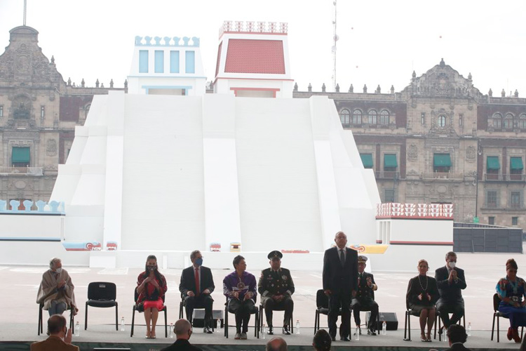 ‘Me siento orgullosa de nuestro pasado’: Sheinbaum por los 500 años