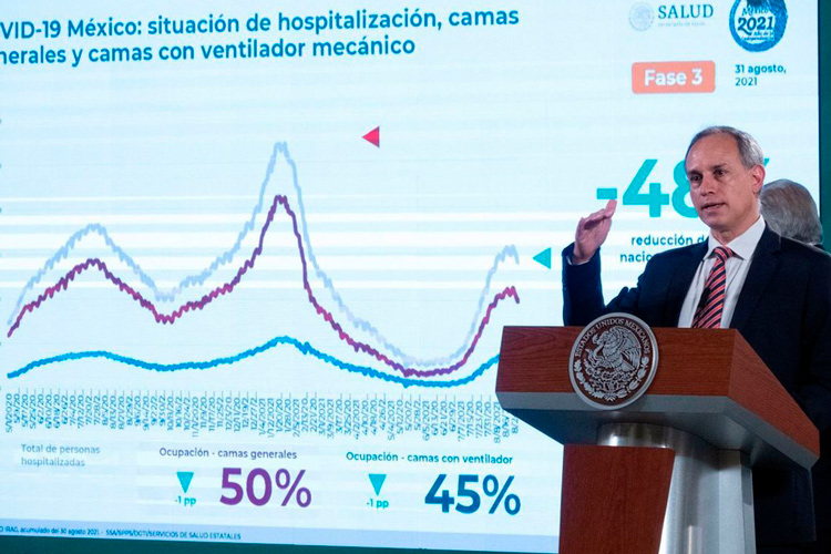 No hay evidencia que variante Lambda sea más agresiva: López-Gatell