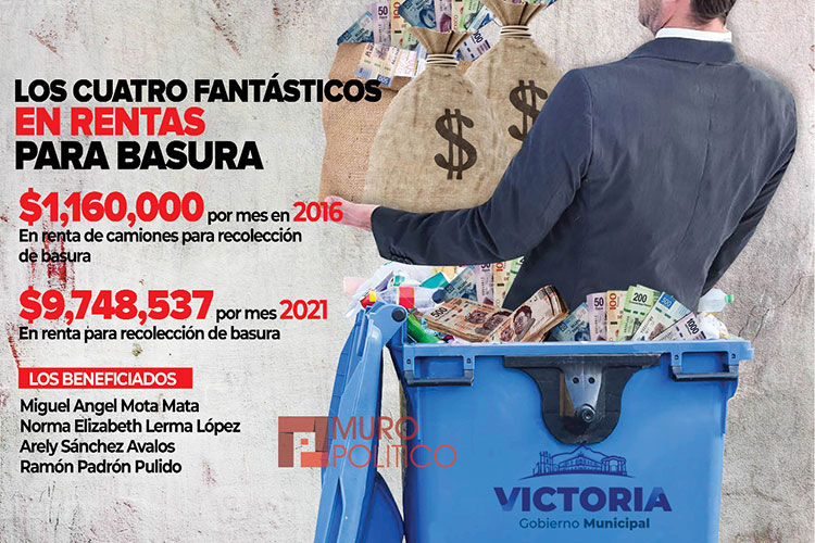 Concentran 4 empresarios renta de camiones para basura