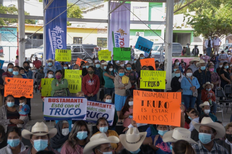 Para superar retos, Bustamante va con Todos por Tamaulipas