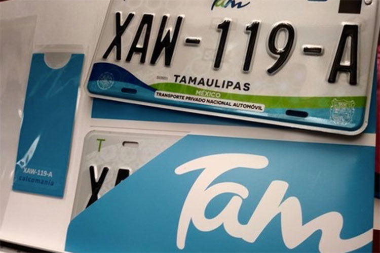 Proponen costo de placas y engomados en 195 pesos para 2022