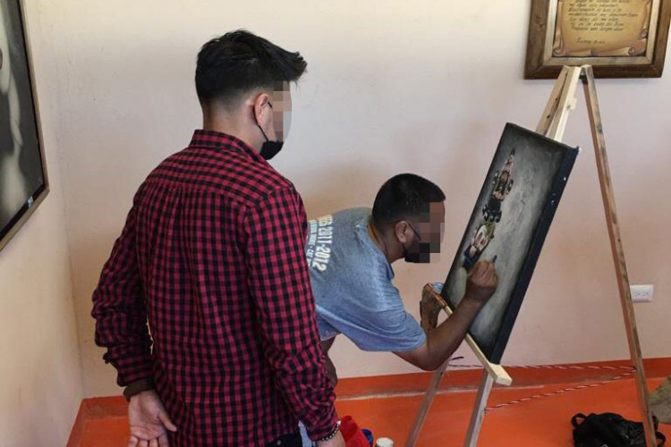 Tienen Libertad a través de sus pinturas