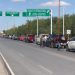 Registra Reynosa kilómetricas filas por reapertura de puentes internacionales