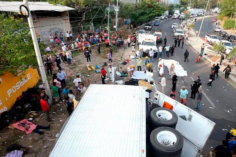 Tragedia migrante: “el peso los mató”
