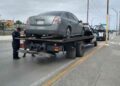 Aseguran vehículos con placas sobrepuestas