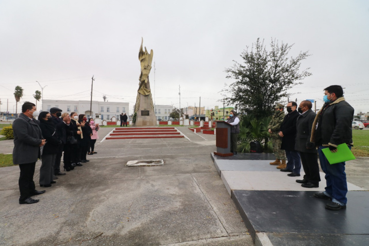 Conmemoran autoridades municipales CCVIII Aniversario luctuoso del General Mariano Matamoros y Guridi