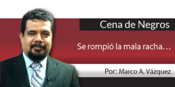 Cena de Negros / Se rompió la mala racha…