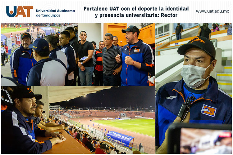 Con la actividad deportiva fortalece UAT la identidad y presencia universitaria: Rector