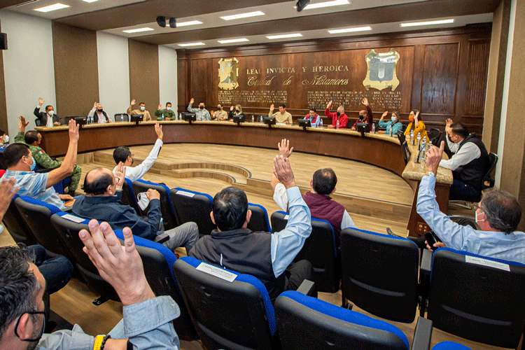 Instalan en Matamoros Consejo Municipal de Protección Civil