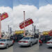 Fuertes vientos tumban panorámicos en Matamoros y Reynosa