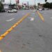 Instalan boyas viales en Sexta y Juventino Rosas