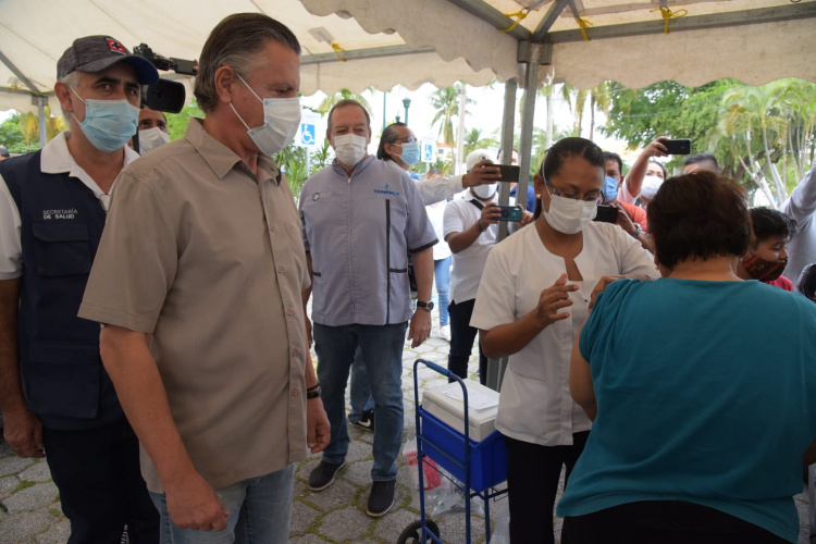 Anuncian en Tampico Instalación de más módulos de vacunación anticovid