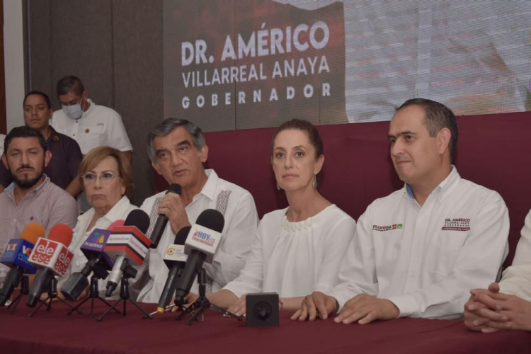 Tiene Américo el respaldo de 17 gobernadores de Morena: Claudia Sheinbaum